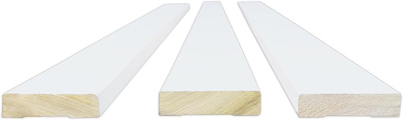 The Millwork Outlet 2-1/2" Casing Moulding, Modern Craftsman Style, Primed Fingerjoint Poplar, 5/8" x 2-1/2" x 84", (5) - Image 4